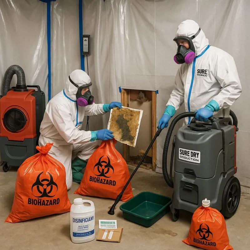 Contaminated Water Handling Protocols process in Orchard Homes, MT
